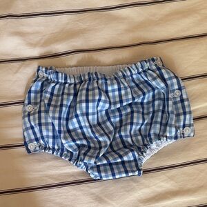 Little English Plaid Blue Bloomers